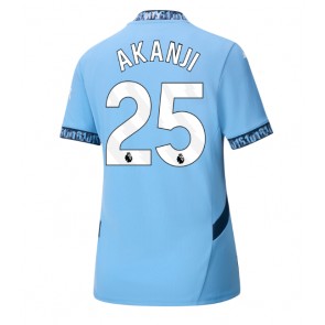 Billiga Manchester City Manuel Akanji #25 Hemmatröja Dam 2024-25 Kortärmad